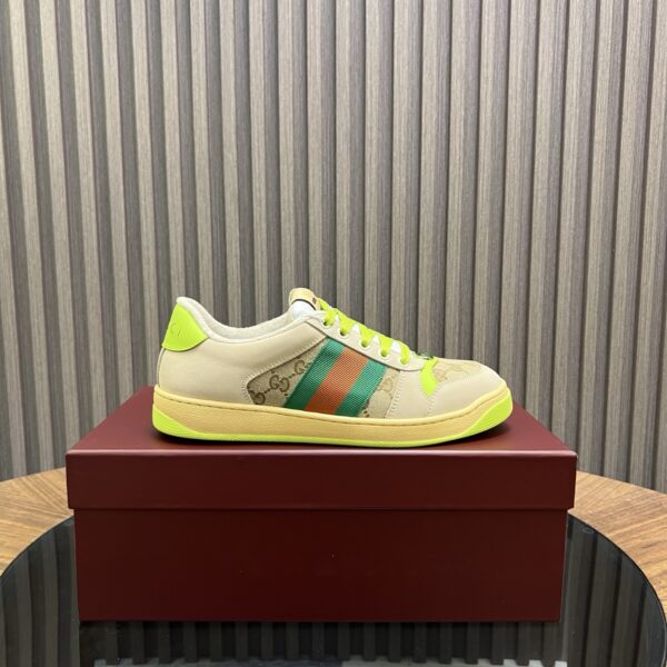 Gucci Screener Series New Couple Sports Little Dirty Shoes - Image 3