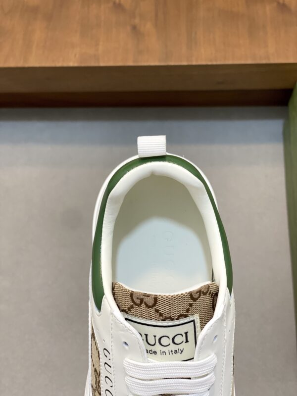 Gucci Men's New Cowhide Leather Casual Sports Shoes - Image 7