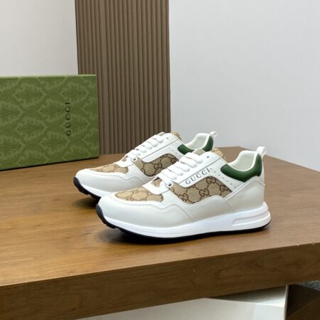 Gucci Men's New Cowhide Leather Casual Sports Shoes