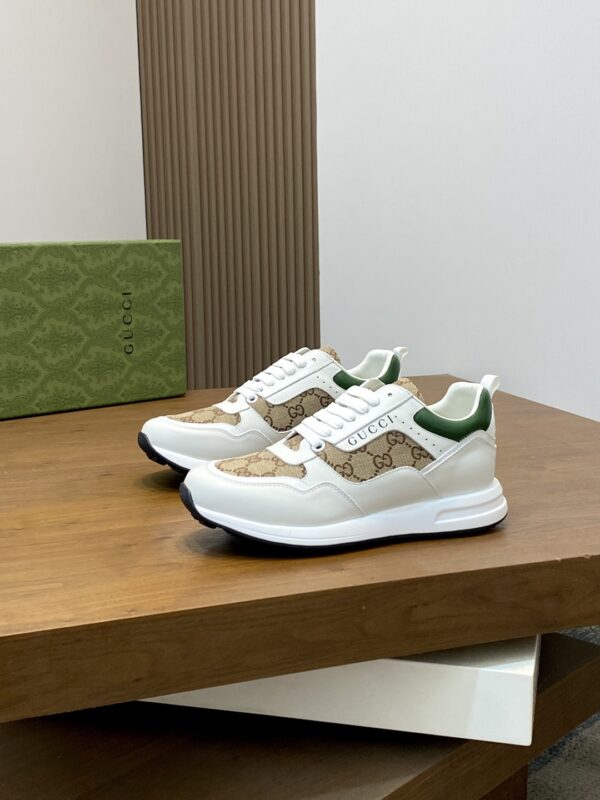 Gucci Men's New Cowhide Leather Casual Sports Shoes