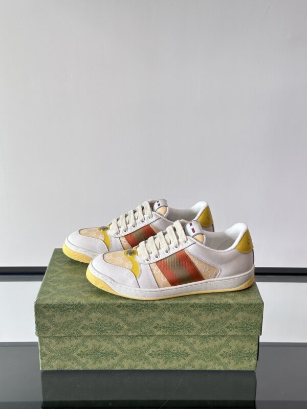 Gucci Screener Series Casual Sports Small Dirty Shoes - Image 4