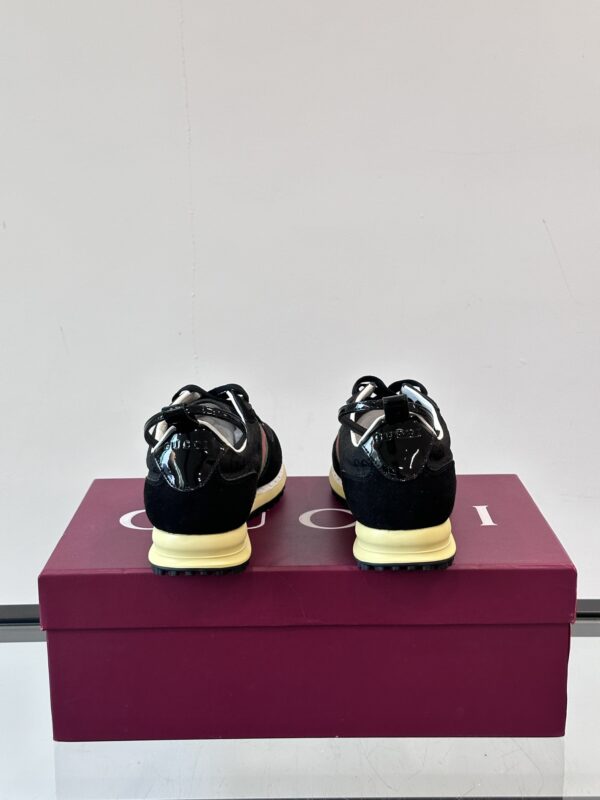 Gucci Re Motion Couple Suede Cowhide Leather Sneakers - Image 8