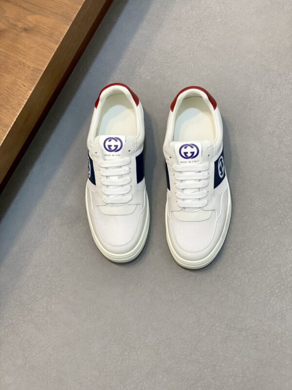 Gucci Men's Nappa Calf Leather Casual Sports Shoes - Image 2