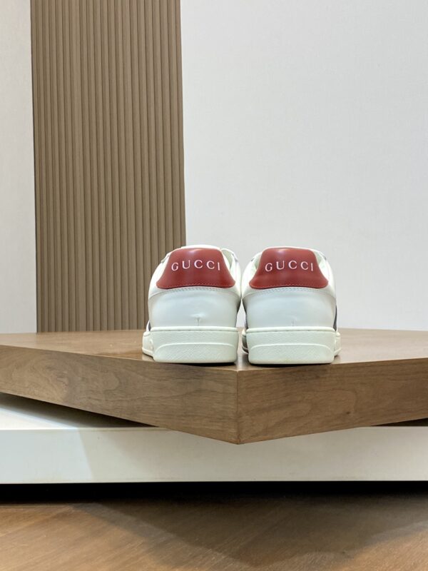 Gucci Men's Nappa Calf Leather Casual Sports Shoes - Image 8