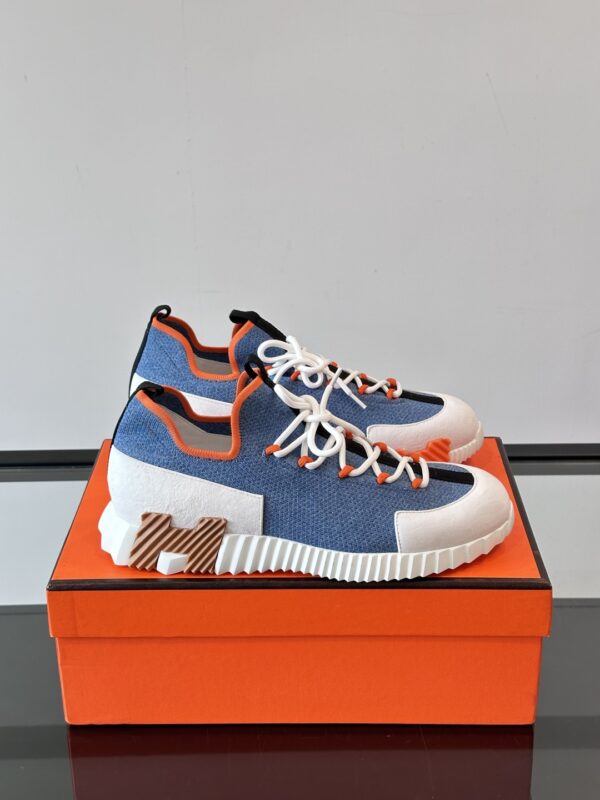 Hermes High End Men's Fashionable Casual Sports Shoes - Image 2