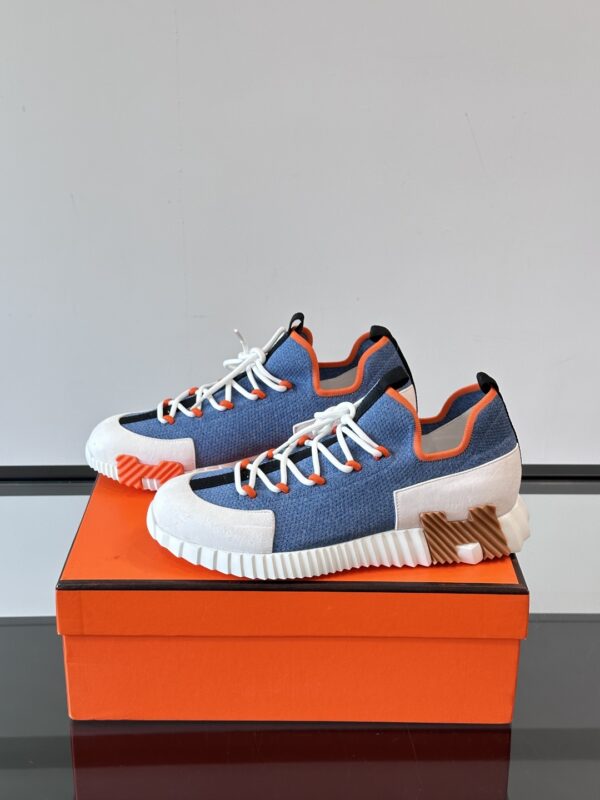 Hermes High End Men's Fashionable Casual Sports Shoes - Image 4