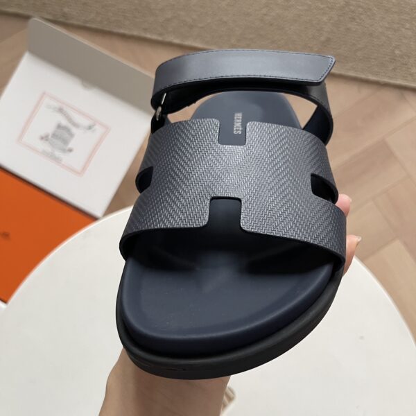 Hermes Epsom Calf Leather Functional Wind Sandals - Image 5