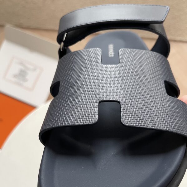 Hermes Epsom Calf Leather Functional Wind Sandals - Image 6