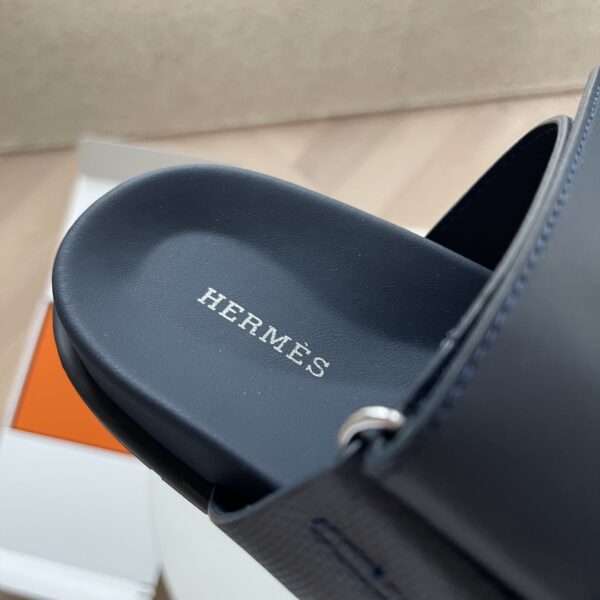 Hermes Epsom Calf Leather Functional Wind Sandals - Image 9