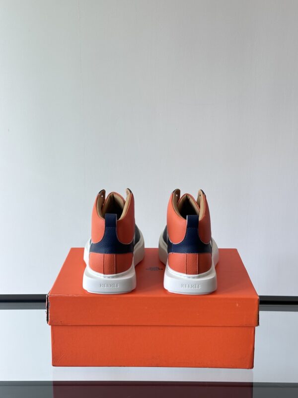 Hermes Men's Low Cut Thick Soled Casual Sports Shoes - Image 7