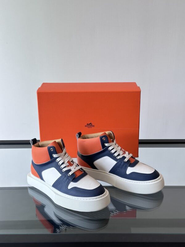 Hermes Men's Low Cut Thick Soled Casual Sports Shoes
