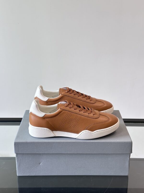 Hogan New color blocking Cowhide Leather Men's Sports Shoes - Image 2