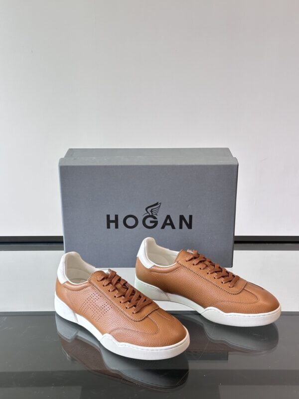 Hogan New color blocking Cowhide Leather Men's Sports Shoes