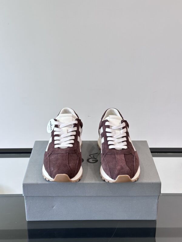 Hogan Men's New Series Cowhide Leather Low Cut Sports Shoes - Image 3