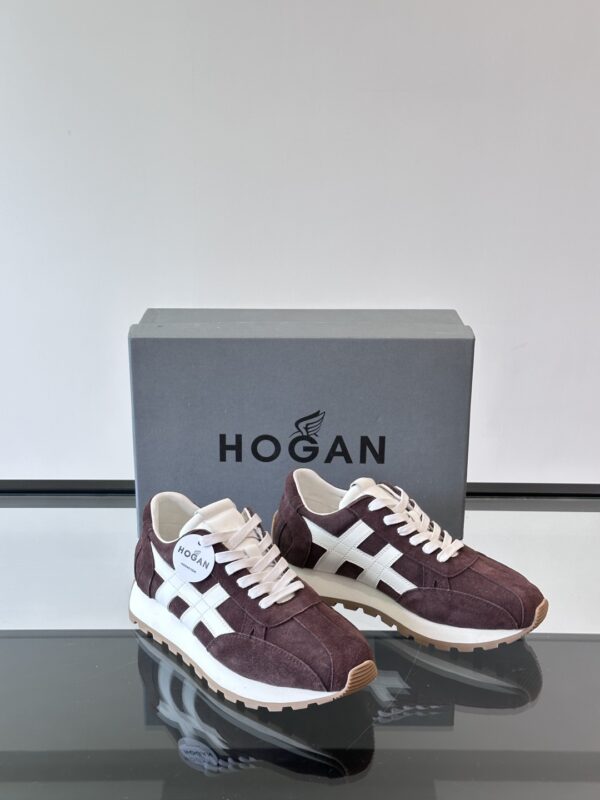 Hogan Men's New Series Cowhide Leather Low Cut Sports Shoes