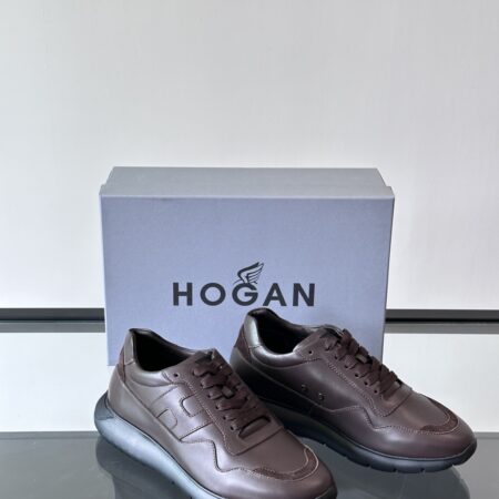 Hogan Men's Cowhide Leather Low Cut Sports Shoes