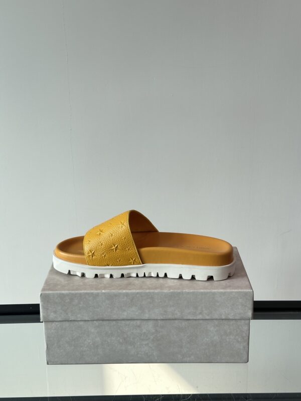 Jimmy Choo High Quality Cowhide Leather Men's Slippers - Image 8
