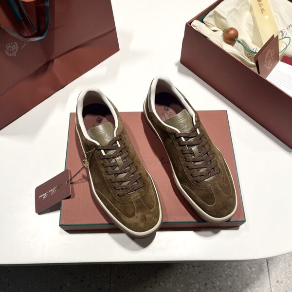Loro Piana Men's Low Cut Tennis Training Shoes - Image 2