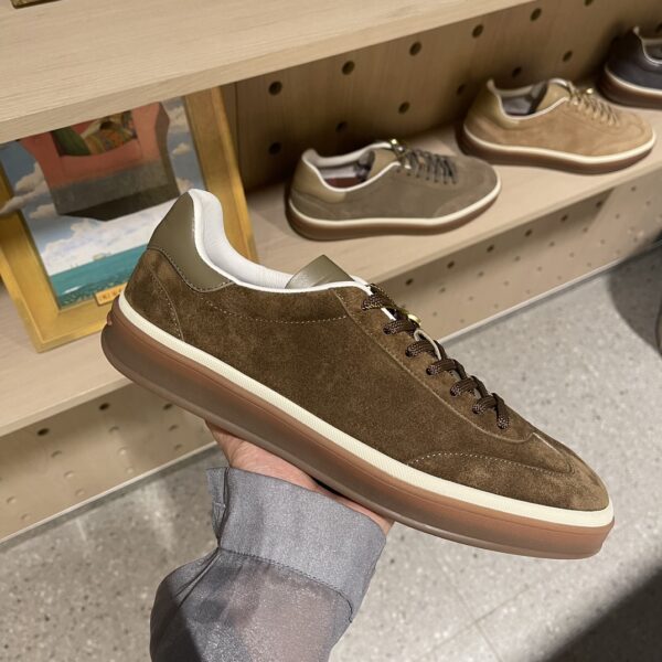 Loro Piana Men's Low Cut Tennis Training Shoes - Image 4