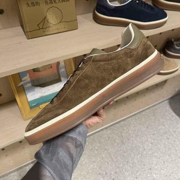Loro Piana Men's Low Cut Tennis Training Shoes - Image 6