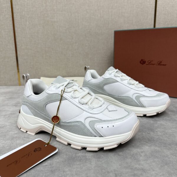 Loro Piana Cairn Walk Men's Breathable Sneakers Dad Shoes - Image 3