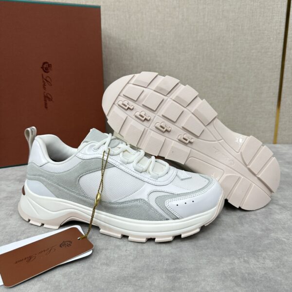 Loro Piana Cairn Walk Men's Breathable Sneakers Dad Shoes - Image 8