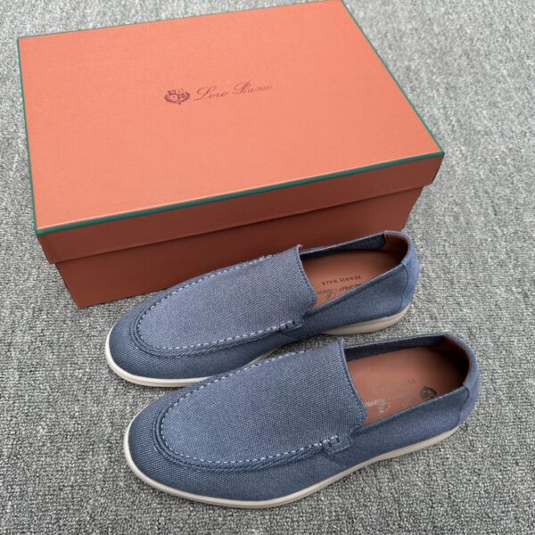 Loro Piana Knitted Sneakers Men's Mochasin Shoes - Image 2