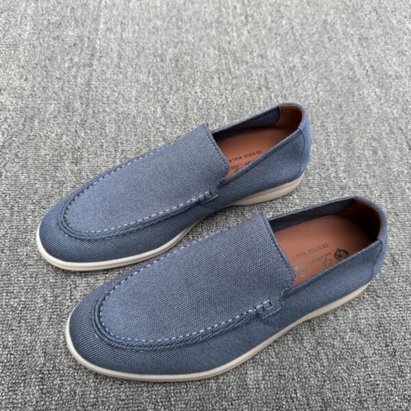 Loro Piana Knitted Sneakers Men's Mochasin Shoes - Image 3