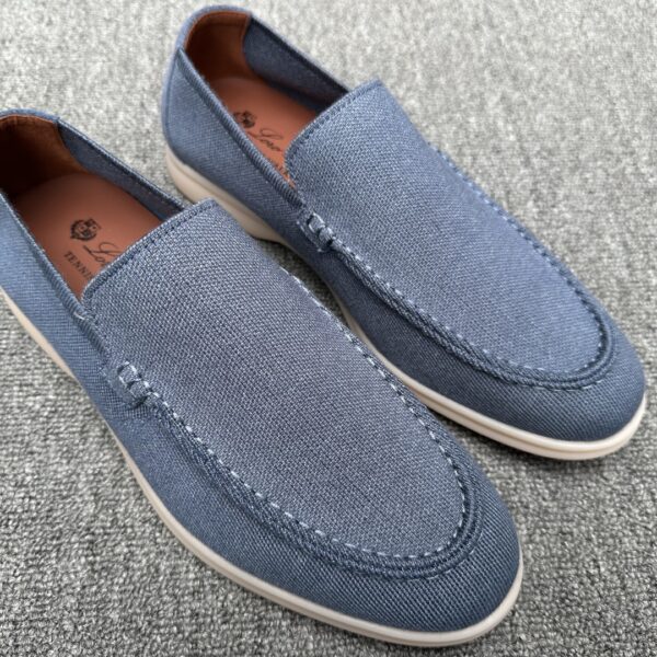 Loro Piana Knitted Sneakers Men's Mochasin Shoes - Image 4