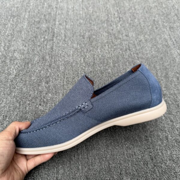 Loro Piana Knitted Sneakers Men's Mochasin Shoes - Image 7