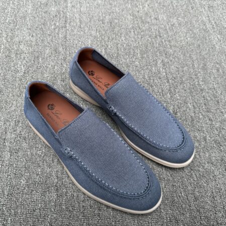 Loro Piana Knitted Sneakers Men's Mochasin Shoes