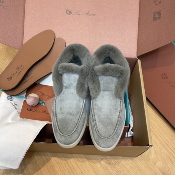 Loro Piana Autumn And Winter High Top Women's Loafers - Image 2