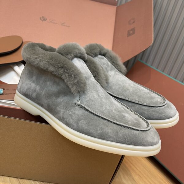 Loro Piana Autumn And Winter High Top Women's Loafers - Image 3
