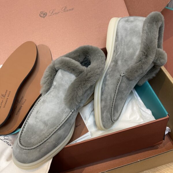 Loro Piana Autumn And Winter High Top Women's Loafers - Image 5