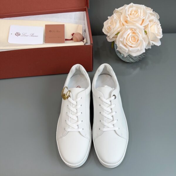Loro Piana Thick soled Lace Strap Casual Board Shoes For Women - Image 2