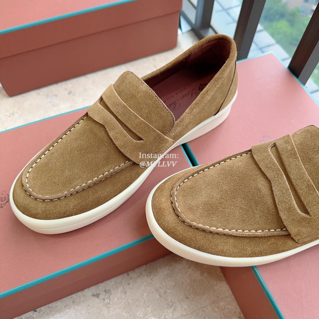 Loro Piana Men's Autumn New Product Thick Bottom Casual loafers - Image 3