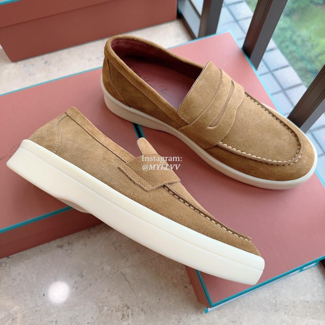 Loro Piana Men's Autumn New Product Thick Bottom Casual loafers - Image 4