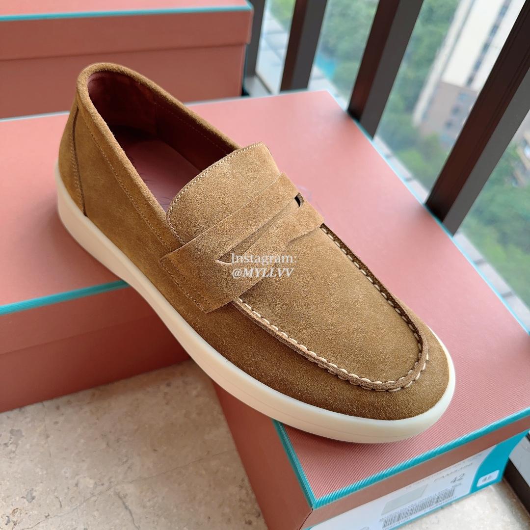 Loro Piana Men's Autumn New Product Thick Bottom Casual loafers - Image 5