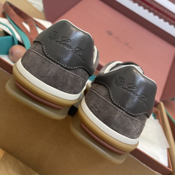 Loro Piana Cowhide Leather Tennis Walk Training Shoes For Men And Women - Image 7