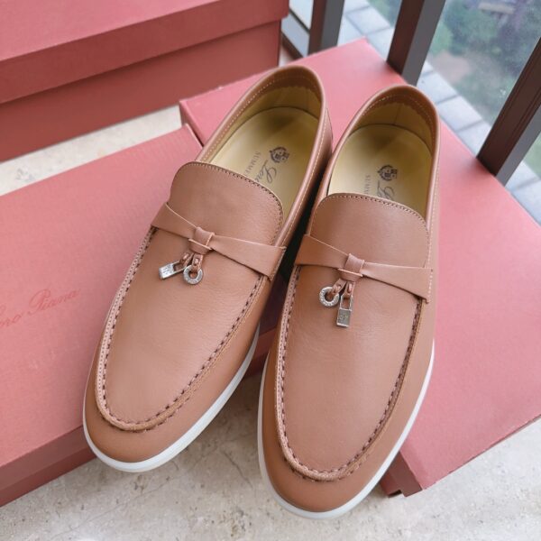 Loro Piana Classic Men's Pendant Four Seasons Loafers - Image 2