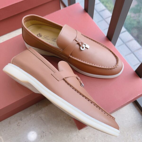 Loro Piana Classic Men's Pendant Four Seasons Loafers - Image 4