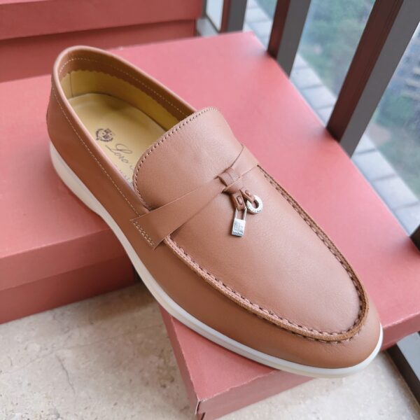 Loro Piana Classic Men's Pendant Four Seasons Loafers - Image 5