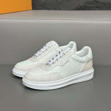 Louis Vuitton Nappa Calf Leather Casual Sports Board Shoes