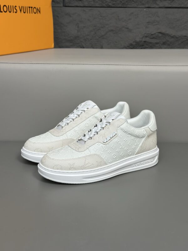 Louis Vuitton Nappa Calf Leather Casual Sports Board Shoes