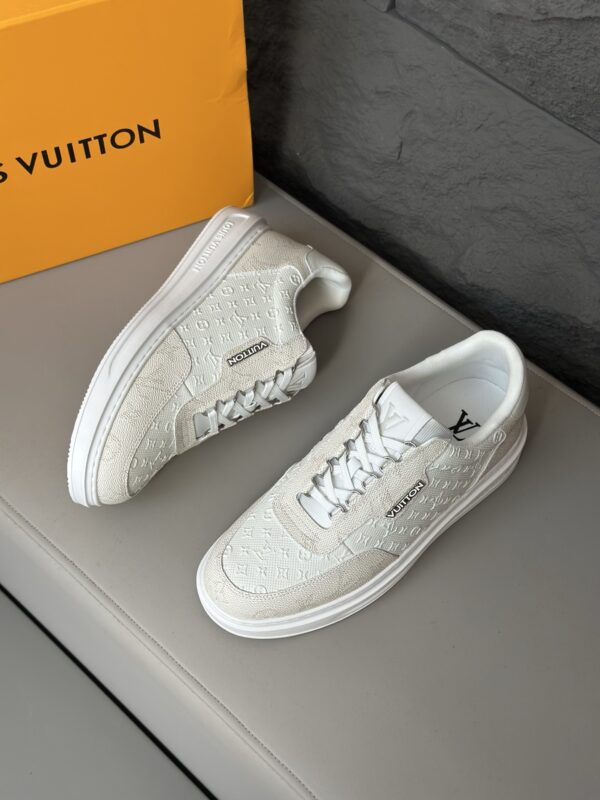 Louis Vuitton Nappa Calf Leather Casual Sports Board Shoes - Image 3