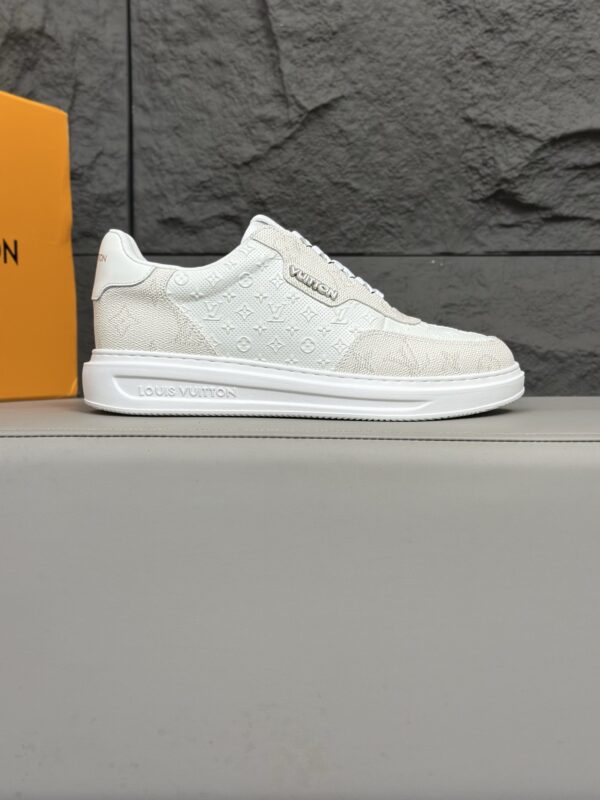 Louis Vuitton Nappa Calf Leather Casual Sports Board Shoes - Image 4