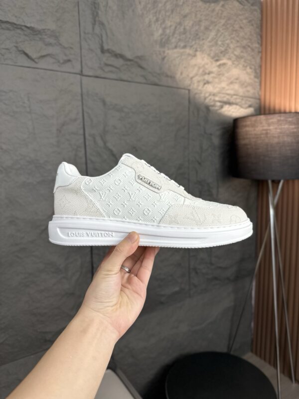 Louis Vuitton Nappa Calf Leather Casual Sports Board Shoes - Image 5