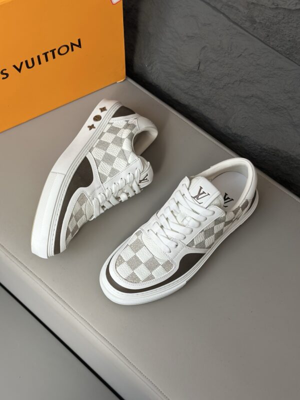 Louis Vuitton Nappa Cowhide Leather Casual Sports Board Shoes - Image 4