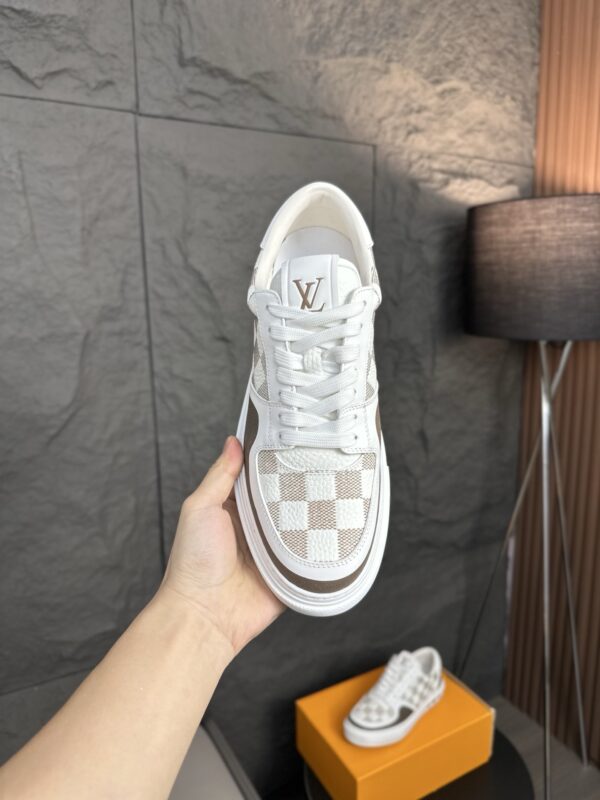 Louis Vuitton Nappa Cowhide Leather Casual Sports Board Shoes - Image 6