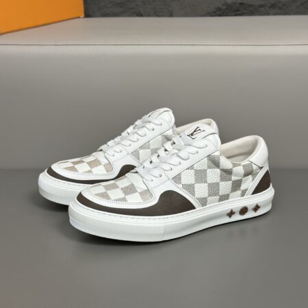Louis Vuitton Nappa Cowhide Leather Casual Sports Board Shoes